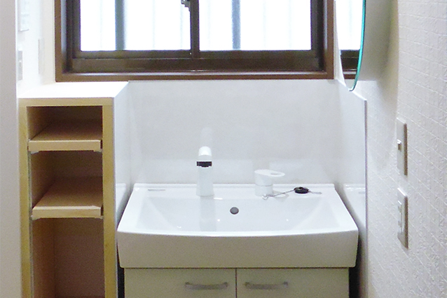 奈良県桜井市&nbsp;W様邸&nbsp;洗面所リフォーム