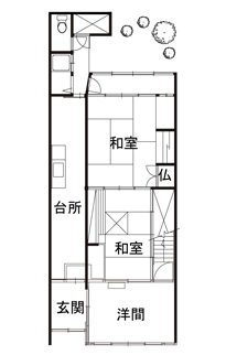 京都市上京区O様邸　1階　施工後