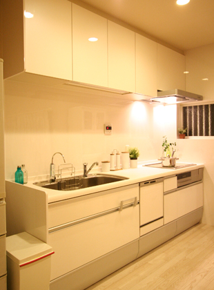 L型からI型に キッチンリフォーム