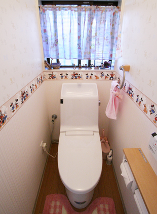 ディズニー 壁紙 トイレリフォーム