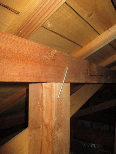 小屋組金物　カスガイ