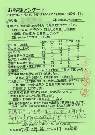 奈良県桜井市M様邸