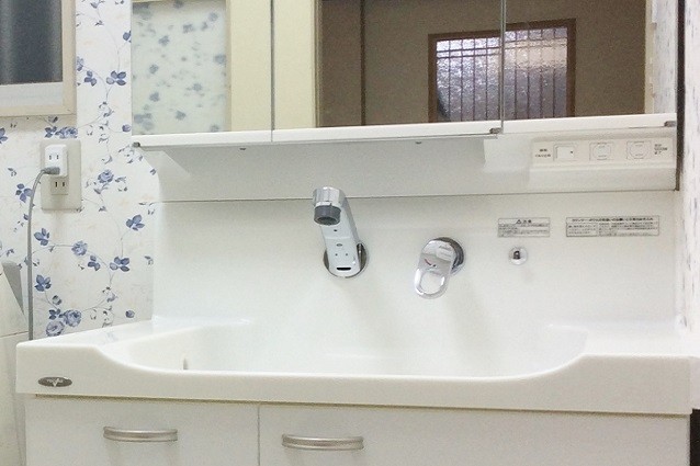 奈良県御所市&nbsp;O様邸&nbsp;洗面所リフォーム