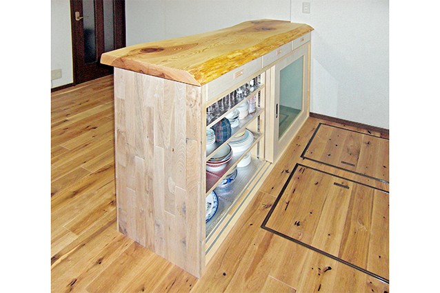 京都市左京区&nbsp;O様邸&nbsp;カウンター収納造作