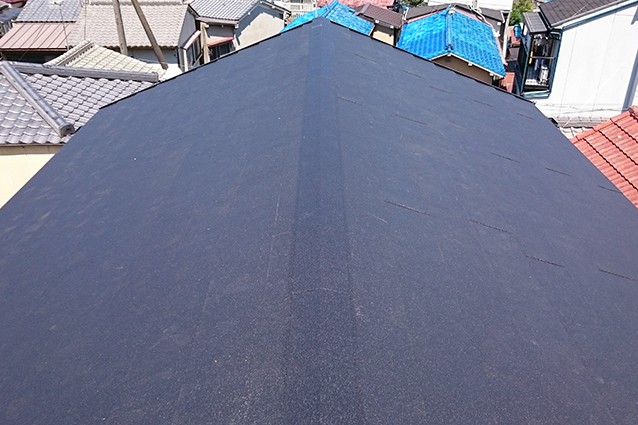 京都市西京区&nbsp;D様邸&nbsp;屋根上張り