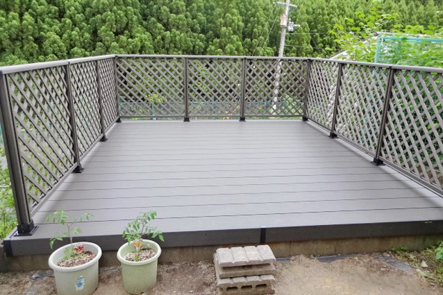 京都市北区&nbsp;D様邸&nbsp;ウッドデッキ交換