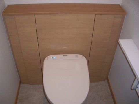 滋賀草津リフォーム タンクレストイレ