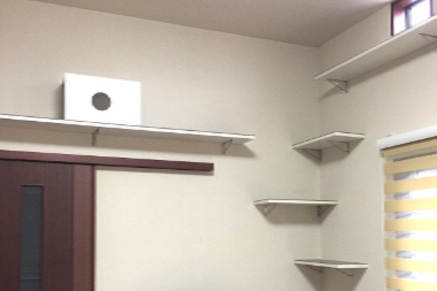 &nbsp;Y様邸&nbsp;キャットウォーク取付