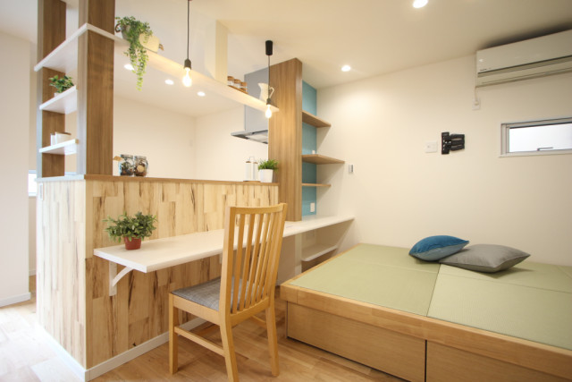 キッチンカウンター廻り