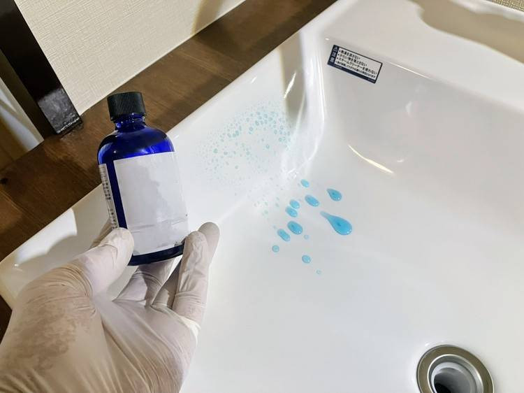 京都市山科区&nbsp;E様&nbsp;洗面台コーティング